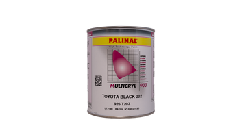 Фарба TOY 202 BLACK BASECOAT PALINAL (1 л)  SMTT02021 фото